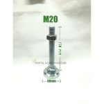 Adjuster Foot Kaki Meja M20 x 150mm Heavy Duty