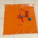 Rubber Heater Silicone Foil Heating Element 565mm x 550mm 1000W 220V