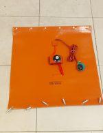 Rubber Heater Silicone Foil Heating Element 565mm x 550mm 1000W 220V