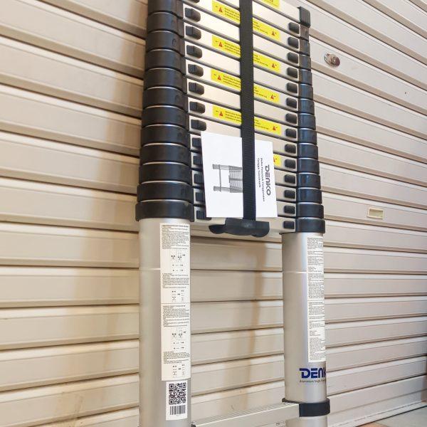 Tangga Teleskopik Lipat Single Lurus 5.6 Meter TLA17 Denko