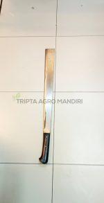 Golok Tramontina Lokal Bahan Baja 70 Cm Model Papak - Gambar 4