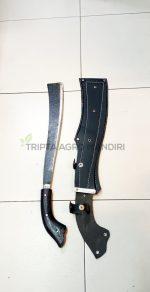 Golok Tramontina Lokal Bahan Baja 22 Inch Model Lengkung - Gambar 4
