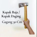 Kapak Baja Serba Guna Premium 700 gr Gagang Kayu 30 cm