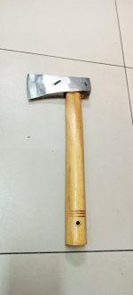 Kapak Baja Serba Guna Premium 700 gr Gagang Kayu 30 cm - Gambar 3